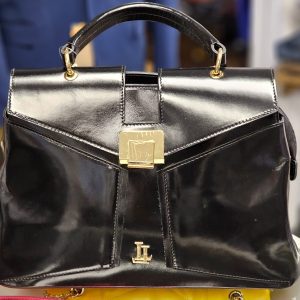 Black Lavinial Luxury Designer Bag Made In Italy